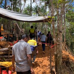 FijianMRD and Environment officials on site visit