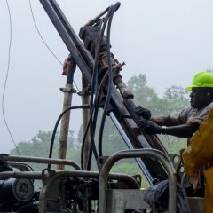 Drilling at Korokayiu commenced Sept.3,2020